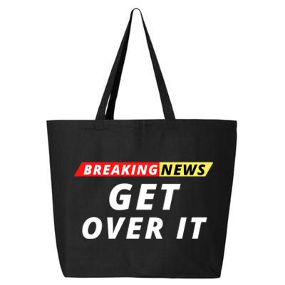 Facts Matter Breaking News, Funny Breaking News, Men & Women 25L Jumbo Tote