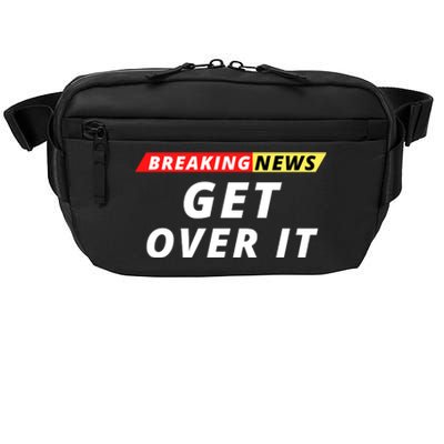 Facts Matter Breaking News, Funny Breaking News, Men & Women Crossbody Pack