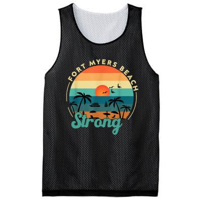 Fort Myers Beach Strong Mesh Reversible Basketball Jersey Tank