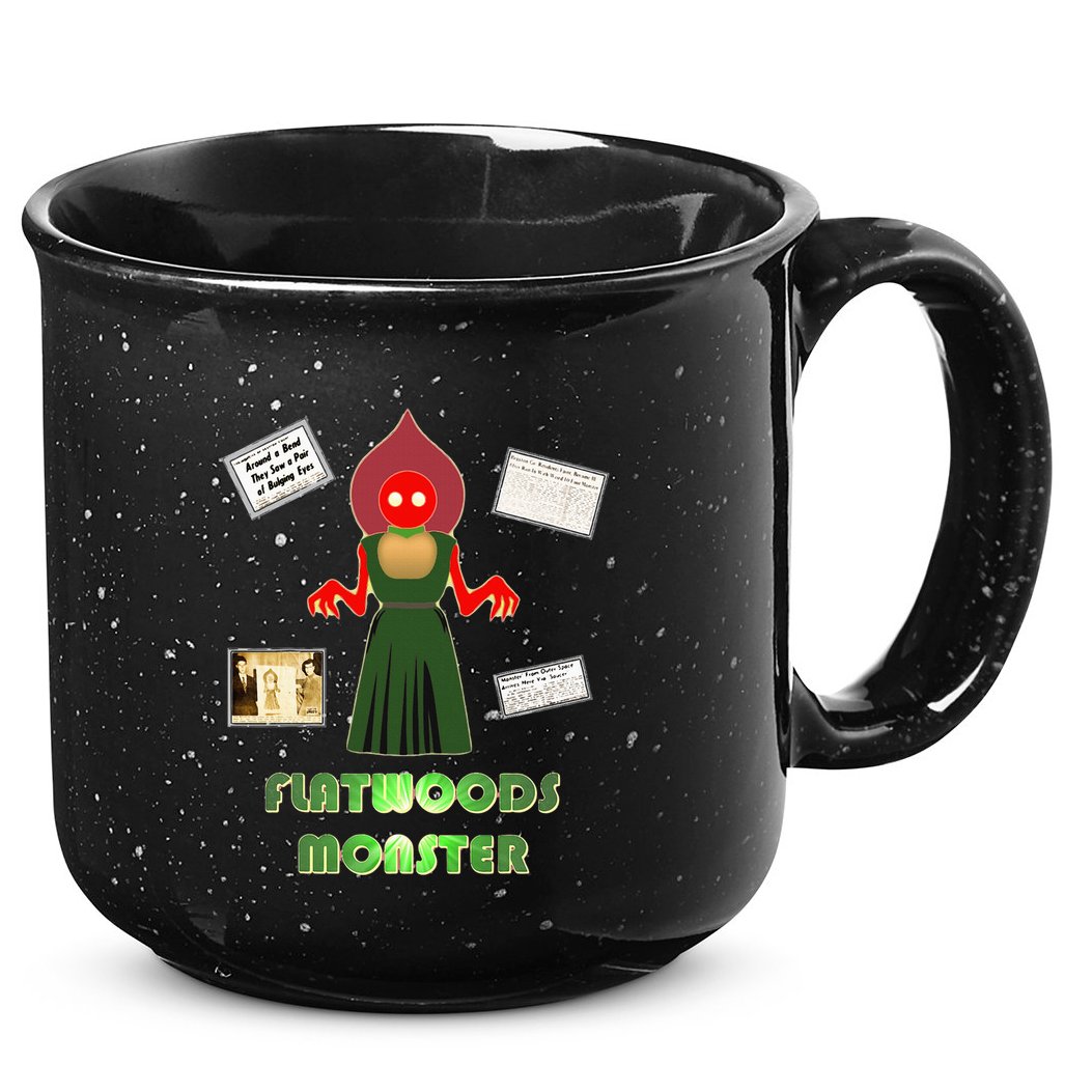 Flatwoods Monster Braxton County Horror Cryptid 15oz Campfire Ceramic Mug