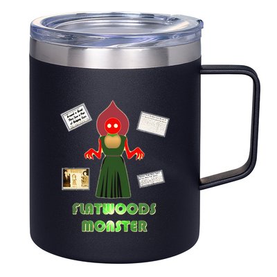 Flatwoods Monster Braxton County Horror Cryptid 12oz Stainless Steel Coffee Mug