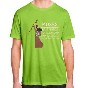 Faith Moses Bible Verse Funny Christian Gift Prayer Gift Adult ChromaSoft Performance T-Shirt