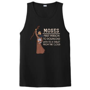 Faith Moses Bible Verse Funny Christian Gift Prayer Gift PosiCharge Competitor Tank