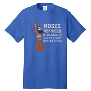 Faith Moses Bible Verse Funny Christian Gift Prayer Gift Tall T-Shirt