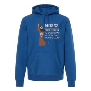 Faith Moses Bible Verse Funny Christian Gift Prayer Gift Premium Hoodie