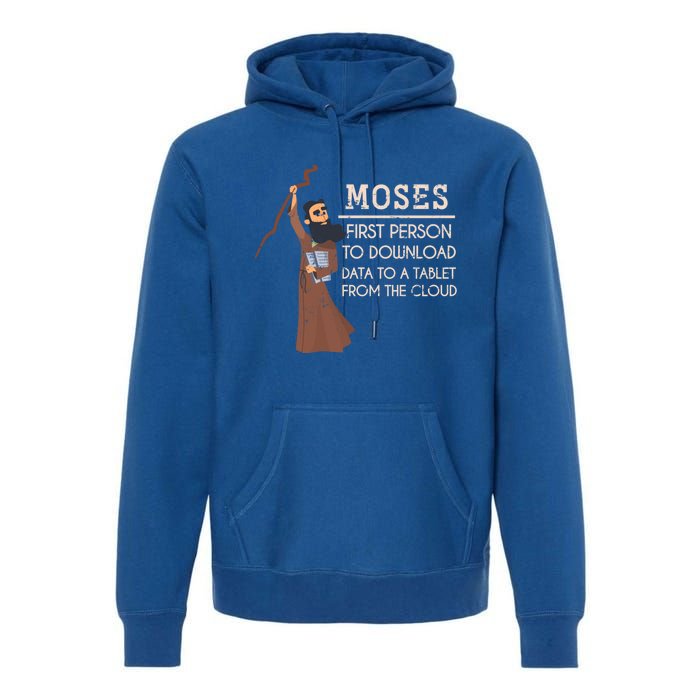 Faith Moses Bible Verse Funny Christian Gift Prayer Gift Premium Hoodie