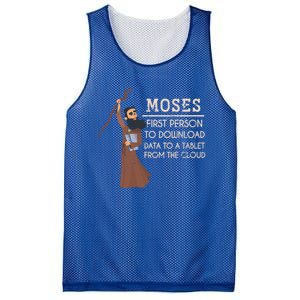 Faith Moses Bible Verse Funny Christian Gift Prayer Gift Mesh Reversible Basketball Jersey Tank