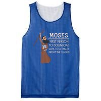 Faith Moses Bible Verse Funny Christian Gift Prayer Gift Mesh Reversible Basketball Jersey Tank