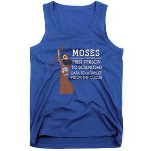 Faith Moses Bible Verse Funny Christian Gift Prayer Gift Tank Top