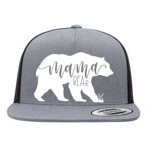 Funny Mama Bear Gift For Women Momma Bear Mamma Bear Gift Flat Bill Trucker Hat