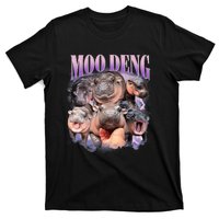 Funny Moodeng Baby Pygmy Hippo Cute Zoo For Family Moo Deng Lovers T-Shirt