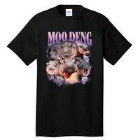 Funny Moodeng Baby Pygmy Hippo Cute Zoo For Family Moo Deng Lovers Tall T-Shirt