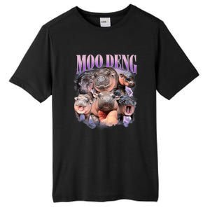 Funny Moodeng Baby Pygmy Hippo Cute Zoo For Family Moo Deng Lovers Tall Fusion ChromaSoft Performance T-Shirt