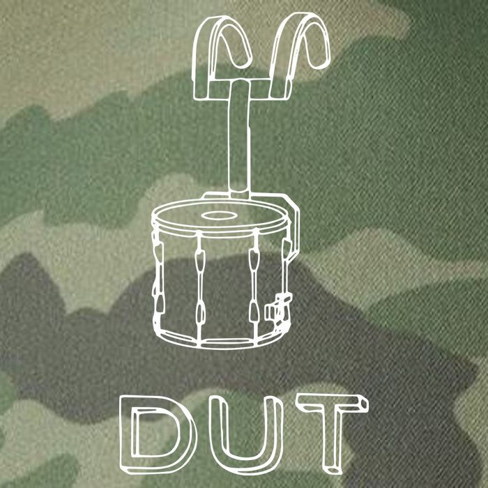 Funny Marching Band Drum Line DUT Snare Drummer Legacy Tie Dye Trucker Hat