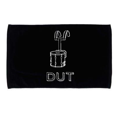 Funny Marching Band Drum Line DUT Snare Drummer Microfiber Hand Towel