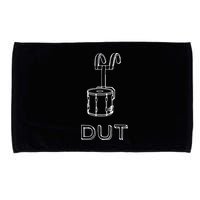 Funny Marching Band Drum Line DUT Snare Drummer Microfiber Hand Towel