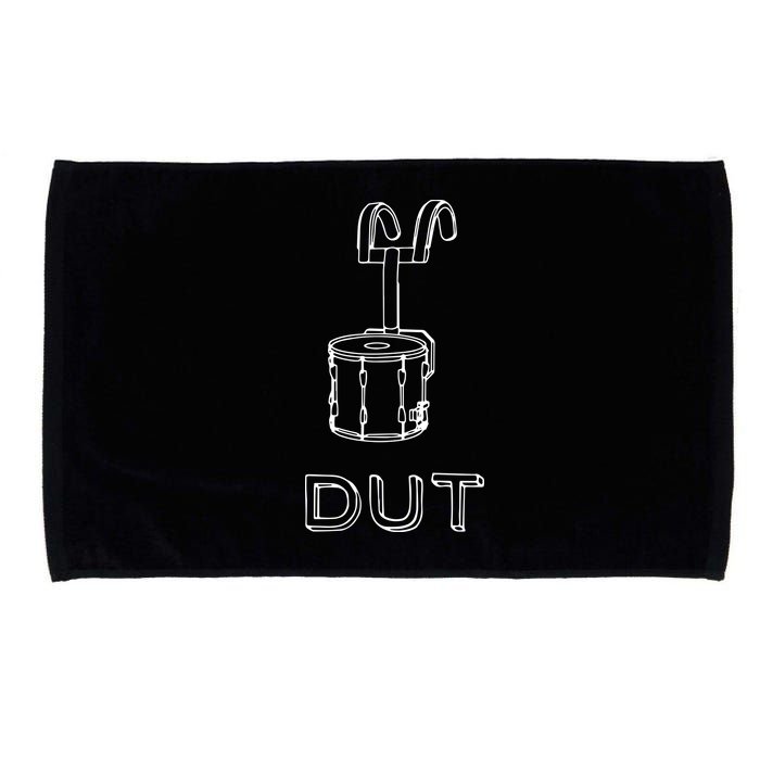 Funny Marching Band Drum Line DUT Snare Drummer Microfiber Hand Towel