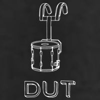 Funny Marching Band Drum Line DUT Snare Drummer Microfiber Hand Towel