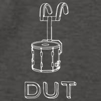 Funny Marching Band Drum Line DUT Snare Drummer Vector Backpack