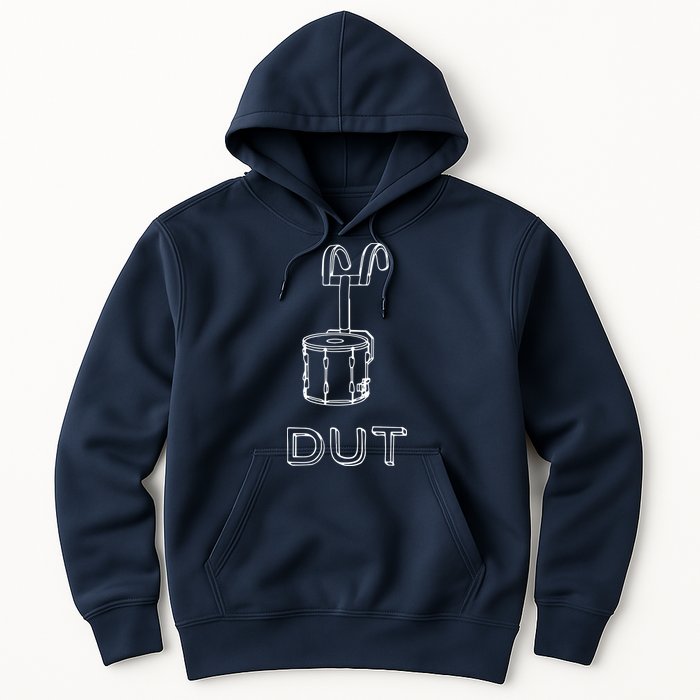 Funny Marching Band Drum Line DUT Snare Drummer Hoodie