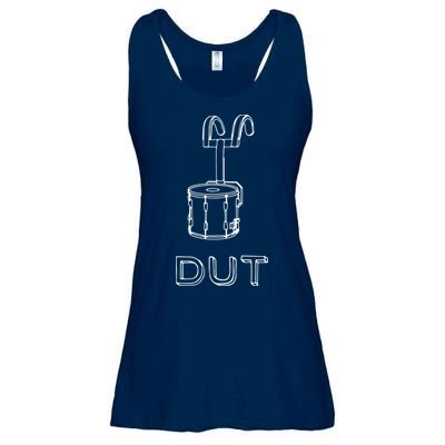 Funny Marching Band Drum Line DUT Snare Drummer Ladies Essential Flowy Tank