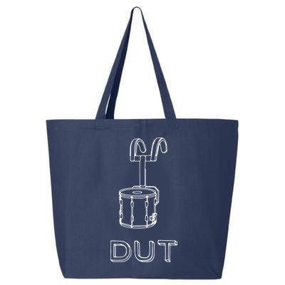 Funny Marching Band Drum Line DUT Snare Drummer 25L Jumbo Tote