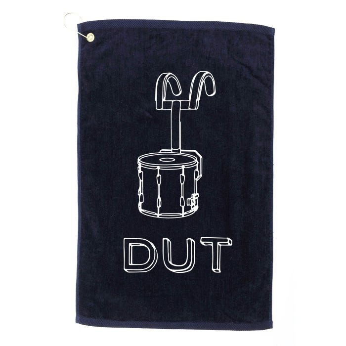Funny Marching Band Drum Line DUT Snare Drummer Golf Towel