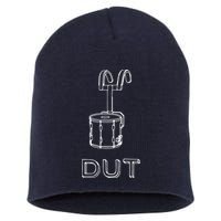Funny Marching Band Drum Line DUT Snare Drummer Short Acrylic Beanie