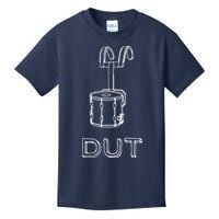 Funny Marching Band Drum Line DUT Snare Drummer Kids T-Shirt