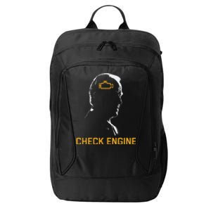 Funny Meme Biden Check Engine Light Anti Biden City Backpack