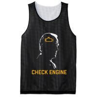 Funny Meme Biden Check Engine Light Anti Biden Mesh Reversible Basketball Jersey Tank