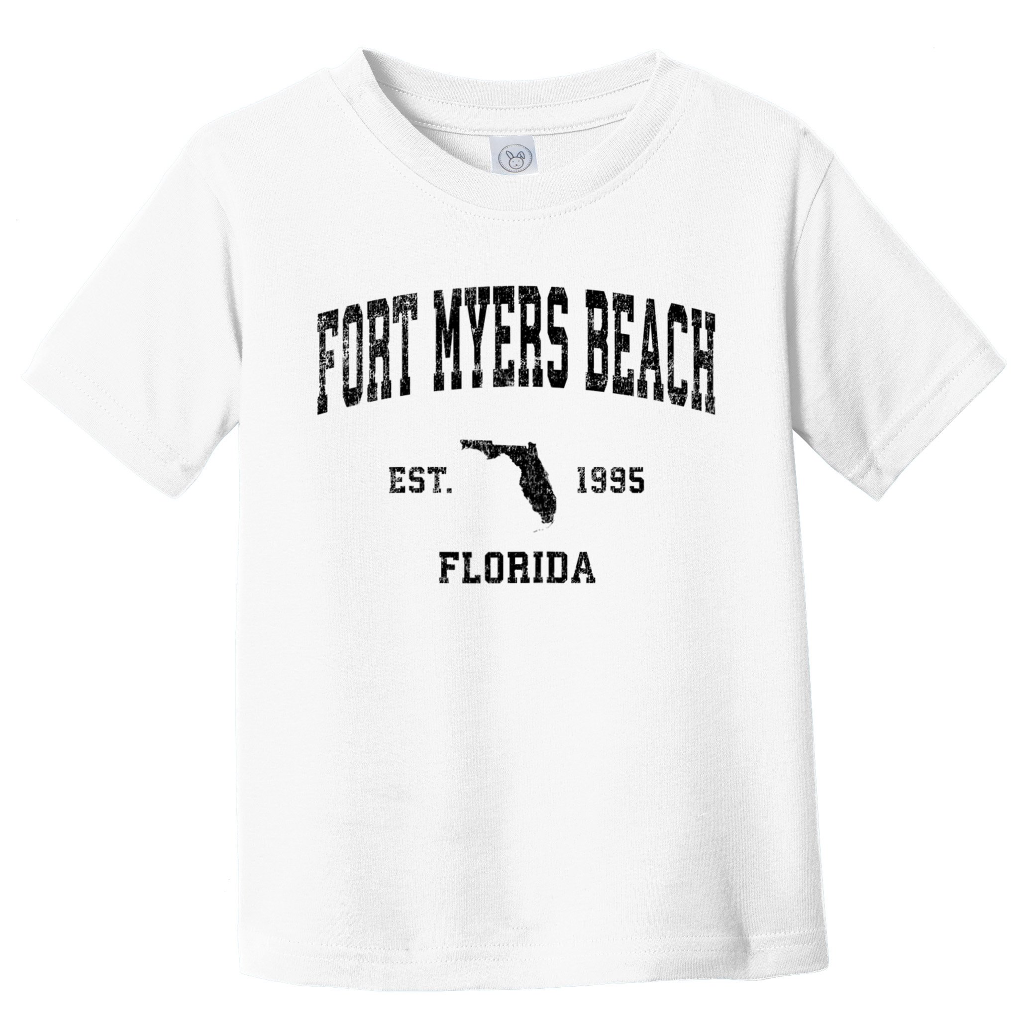 Fort Myers Beach Florida Fl Vintage Established Sports Design Toddler T-Shirt