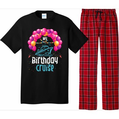 Festive My Birthday Cruise Ship Party Anniversary Pajama Set