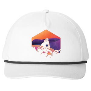 Funny Mountain Biking Art Mtb Mountain Biker Great Gift Snapback Five-Panel Rope Hat