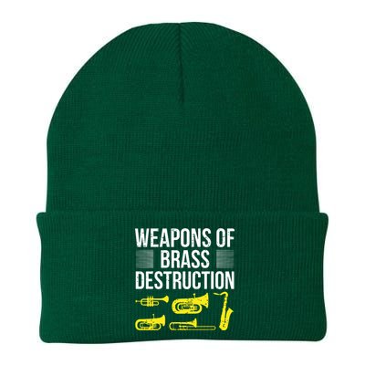 Funny Marching Band Trumpet Player Trombone Brass Band Music Knit Cap Winter Beanie