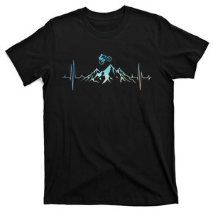 Funny Mountain Bike Art For Women Mtb Mountain Biker T-Shirt