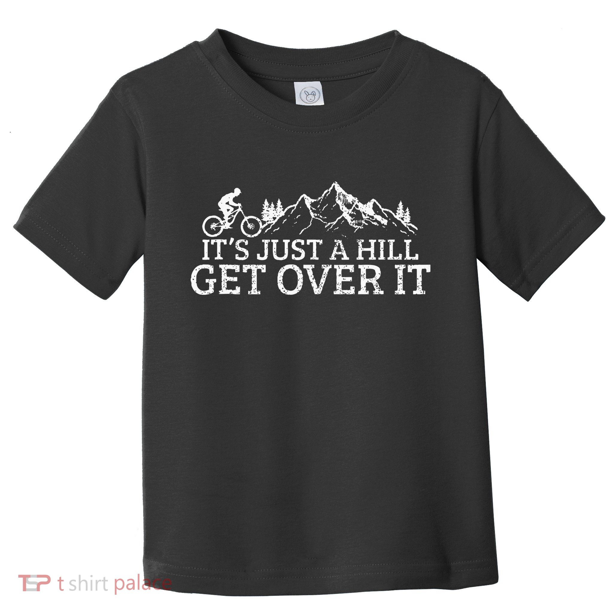 Funny Mountain Bike MTB Cycling Biker Cyclist Toddler T-Shirt