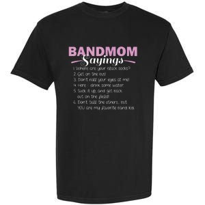 Funny Marching Band Music Fan Mom Music School Team Garment-Dyed Heavyweight T-Shirt