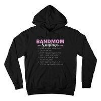 Funny Marching Band Music Fan Mom Music School Team Hoodie