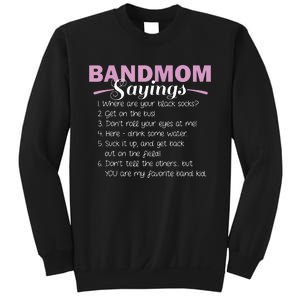 Funny Marching Band Music Fan Mom Music School Team Sweatshirt