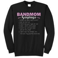 Funny Marching Band Music Fan Mom Music School Team Sweatshirt