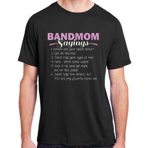 Funny Marching Band Music Fan Mom Music School Team Adult ChromaSoft Performance T-Shirt