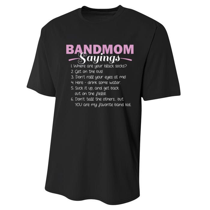 Funny Marching Band Music Fan Mom Music School Team Performance Sprint T-Shirt