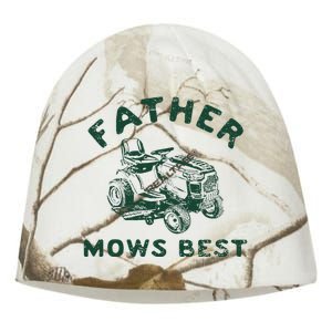 Father Mows Best Kati - Camo Knit Beanie