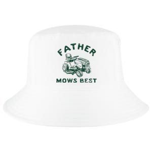 Father Mows Best Cool Comfort Performance Bucket Hat