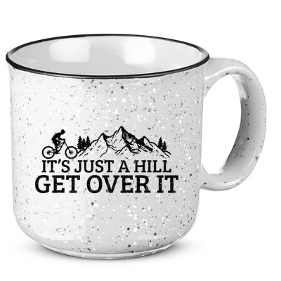 Funny Mountain Bike MTB Cycling Biking Biker Cyclist Gift 15oz Campfire Ceramic Mug
