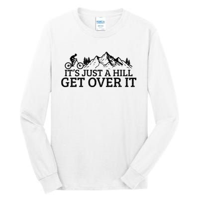 Funny Mountain Bike MTB Cycling Biking Biker Cyclist Gift Tall Long Sleeve T-Shirt