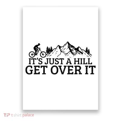 Funny Mountain Bike MTB Cycling Biking Biker Cyclist Gift Poster