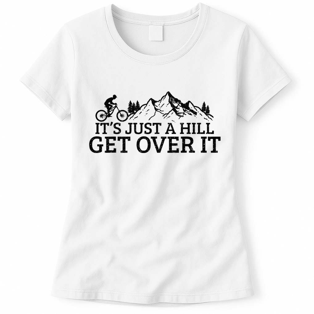 Funny Mountain Bike MTB Cycling Biking Biker Cyclist Gift Womens T-Shirt