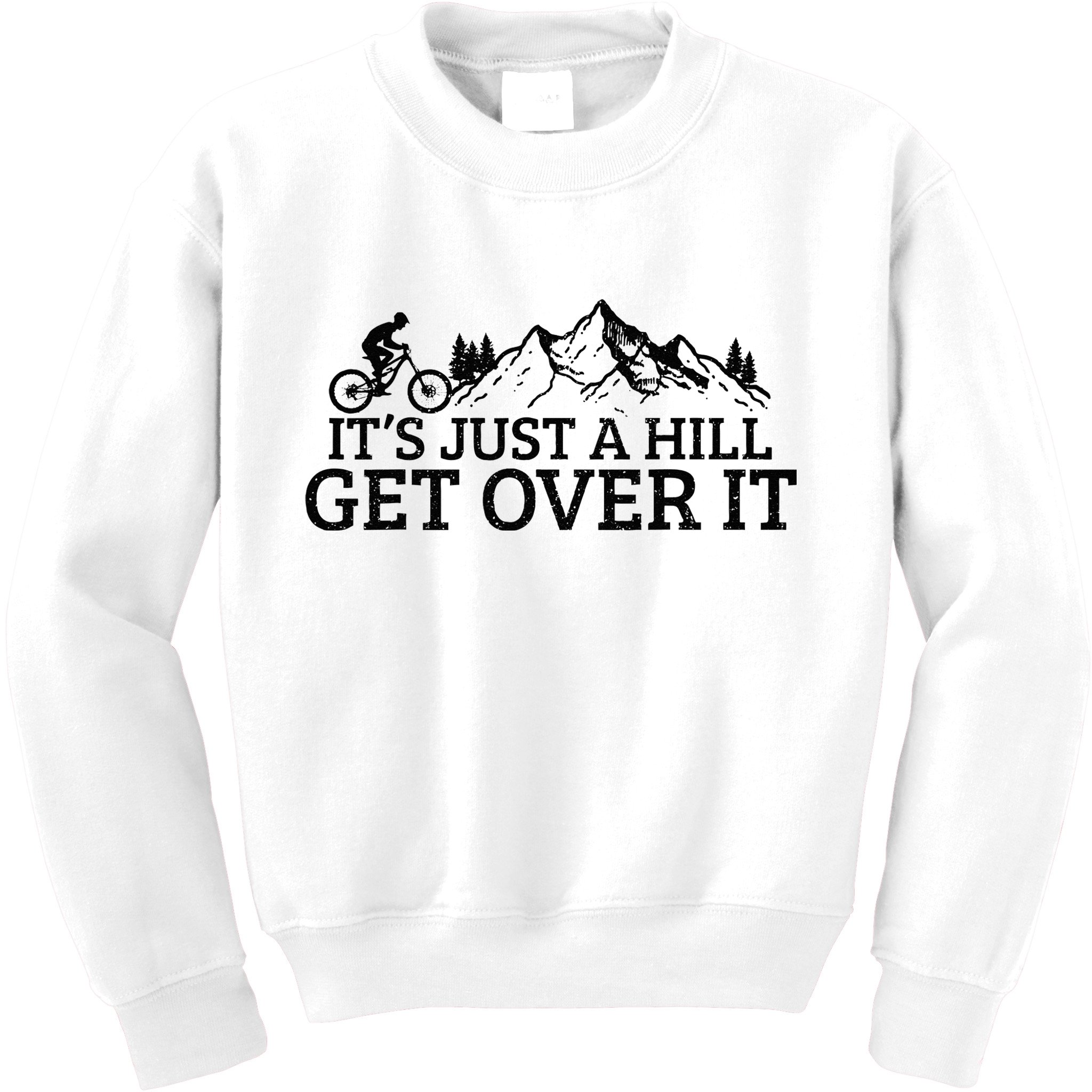 Funny Mountain Bike MTB Cycling Biking Biker Cyclist Gift Kids Sweatshirt